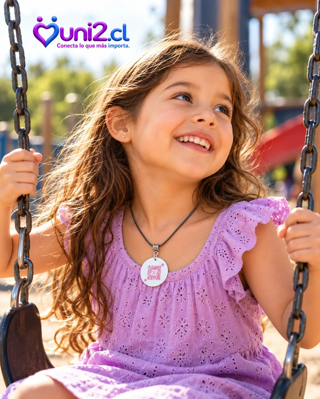 collar de identificacion para niñas